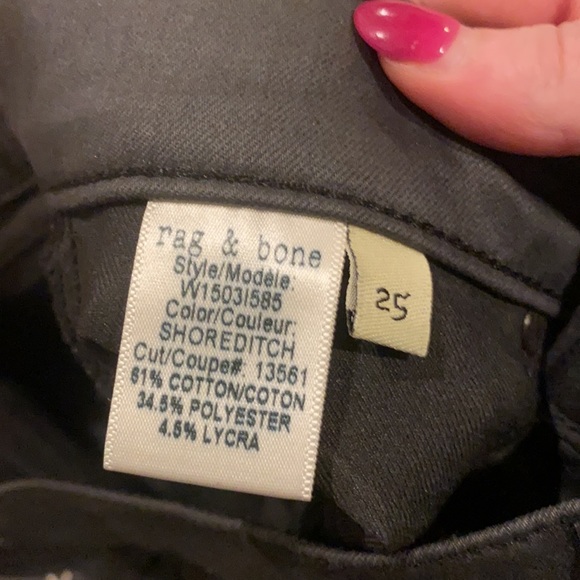 Rag & Bone Waxed Jeans - Picture 6 of 7